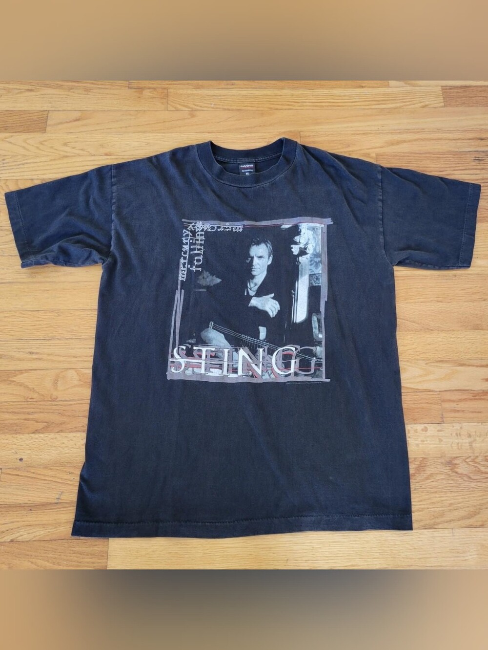PolyGram | 1996 Sting Mercury Falling Tour T-Shirt Single Stitch